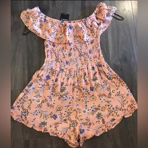 Forever 21 Floral Romper